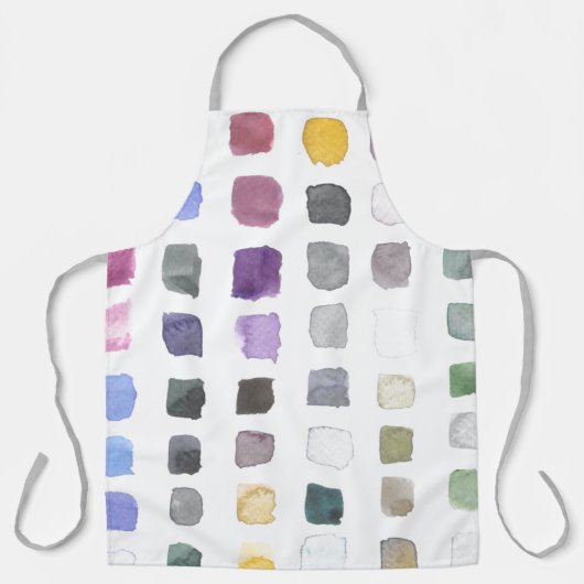 Waterverf artiest schort (Voorkant)
