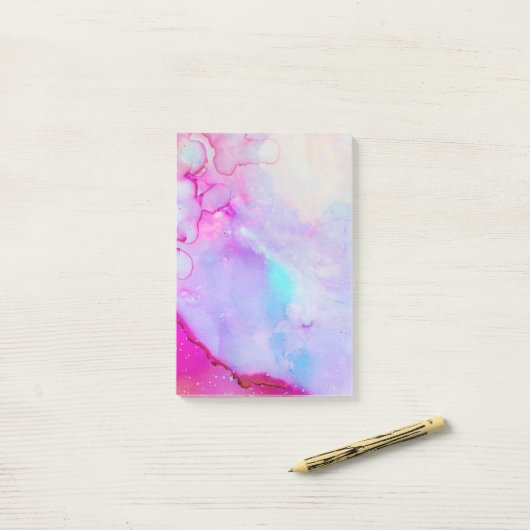 Waterverf Artikel 12 Post-it® Notes (Op bureau)