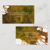 Waterverf Artistic Expressive II Visitekaartje (Voorkant / Achterkant)