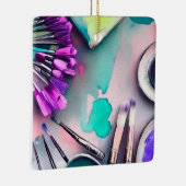 Waterverf artistieke penselen keramisch ornament (Rechts)