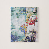 Waterverf Artwork Santa Claus Polar Beer Legpuzzel (Verticaal)