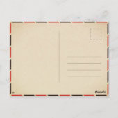 Waterverf Aspen Colorado berg Meisje Briefkaart (Achterkant)