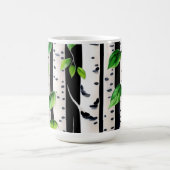 Waterverf Aspen Trees Koffiemok (Center)