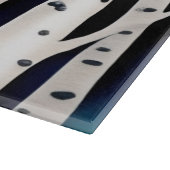 Waterverf Aspen Trees Snijplank (Hoek)