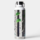 Waterverf Aspen Trees Waterfles (Achterkant)