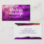 Waterverf Astrologie Psychisch Lezen Visitekaartje (Voorkant / Achterkant)