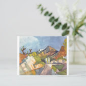 Waterverf August Macke - Rocky Landscape 1914 Briefkaart (Staand voorkant)