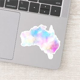 Waterverf Australia Sticker