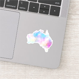 Waterverf Australia Sticker
