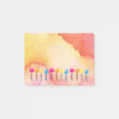 Waterverf Autisme Puzzle Piecks Stick Kinder Teken Post-it® Notes (Voorkant)