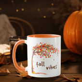 Waterverf Autumn Falling verlaat Herfst Vibes Mok