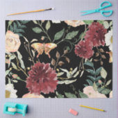 Waterverf Autumn Floral vlinder Herfst Ontkoppelin Tissuepapier (Craft)