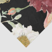 Waterverf Autumn Floral vlinder Herfst Ontkoppelin Tissuepapier (Detail)