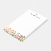 Waterverf Autumn Leaf Post-it® Notes (Schuin)