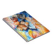 Waterverf - Autumn Leaves Notitieboek (Rechterzijde)