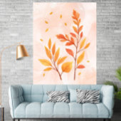 Waterverf Autumn verlaat botanisch Poster