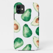 Waterverf Avocado Pattern Case-Mate iPhone Case (Achterkant)