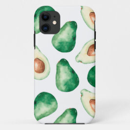 Waterverf Avocado Pattern Case-Mate iPhone Case