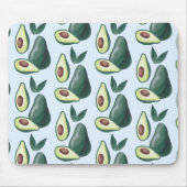 waterverf avocados muismat (Voorkant)