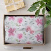 Waterverf Azaleas en Rozen Tissuepapier (Geschenk)
