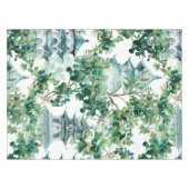 Waterverf Aziatische Pagode in Verdant Landschap ( Tafelkleed (Voorkant (Horizontaal))