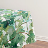 Waterverf Aziatische Pagode in Verdant Landschap ( Tafelkleed (Voorbeeld)