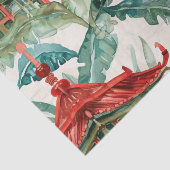 Waterverf Aziatische Pagode in Verdant Landschap ( Tissuepapier (Detail)
