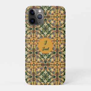 Waterverf Azulejo Spaans gepersonaliseerde Tegel Case-Mate iPhone Case