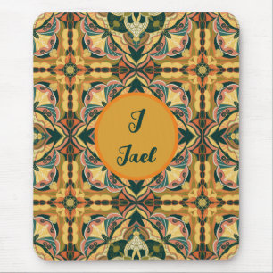 Waterverf Azulejo Spaans gepersonaliseerde Tegel Muismat