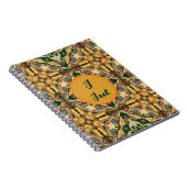 Waterverf Azulejo Spaans gepersonaliseerde Tegel Notitieboek (Rechterzijde)