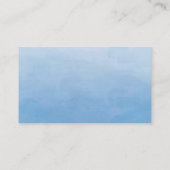 Waterverf Baby Astronaut Space Book Request Kaart Plaatskaartje (Achterkant)