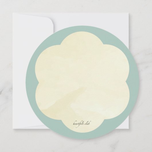 Waterverf Baby Bird BL Baby shower Uitnodiging (Achterkant)