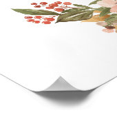 Waterverf Baby Deer Nursery Poster (Hoek)