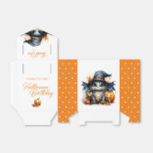 Waterverf Baby Dragon Halloween Verjaardagsfeestje Bedankdoosjes (Uitgevouwen)