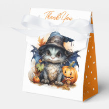 Waterverf Baby Dragon Halloween Verjaardagsfeestje