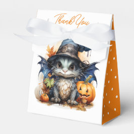 Waterverf Baby Dragon Halloween Verjaardagsfeestje Bedankdoosjes