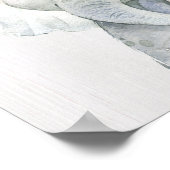 Waterverf Baby Elephant Nursery Print (Hoek)