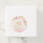 Waterverf Baby Fairy Baby shower dank u Bedankjes Labels (In situ)