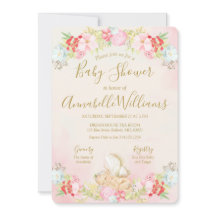 Waterverf Baby Fairy Baby shower