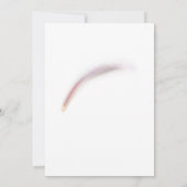 Waterverf Baby Geboorteaankondigingskaart Kaart (Achterkant)