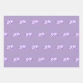 Waterverf Baby Hippo Inpakpapier Vel (Voorkant 3)