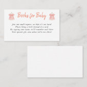 Waterverf Baby Jurk Boeken voor Baby Kaart Invoege Contactkaartje (Voorkant / Achterkant)