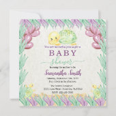 Waterverf Baby Kaart (Voorkant)