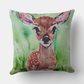 waterverf baby kussen (Achterkant)