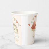 Waterverf Baby Mushroom Toys Baby Verjaardag Papieren Bekers (Rechts)