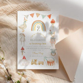 Waterverf Baby Mushroom Whimsical Verjaardag Kaart