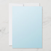 Waterverf Baby Olifant met Bloemen Verjaardag Kaart (Achterkant)