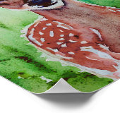 waterverf baby poster (Hoek)