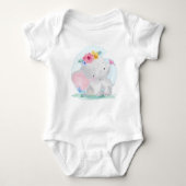 Waterverf Baby Romper (Voorkant)