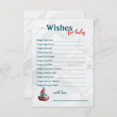 Waterverf-Baby RSVP Kaartje (Voorkant / Achterkant)